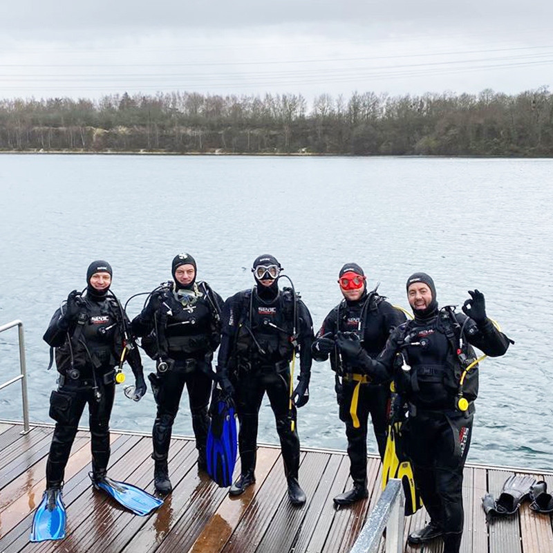 PADI O/W Diver - Milieu naturel 3 et 4 - En lac.