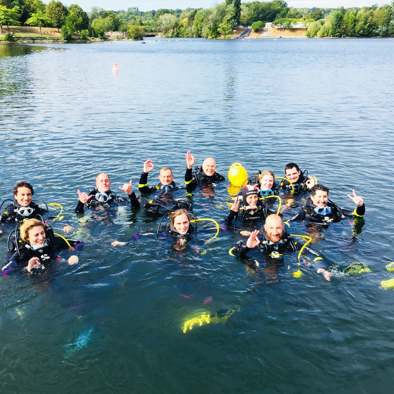 PADI O/W Diver - Milieu naturel 1 à 4 - En fosse de plongée et lac. PADI O/W Diver - Milieu naturel 1 à 4 - En fosse de plongée et lac.