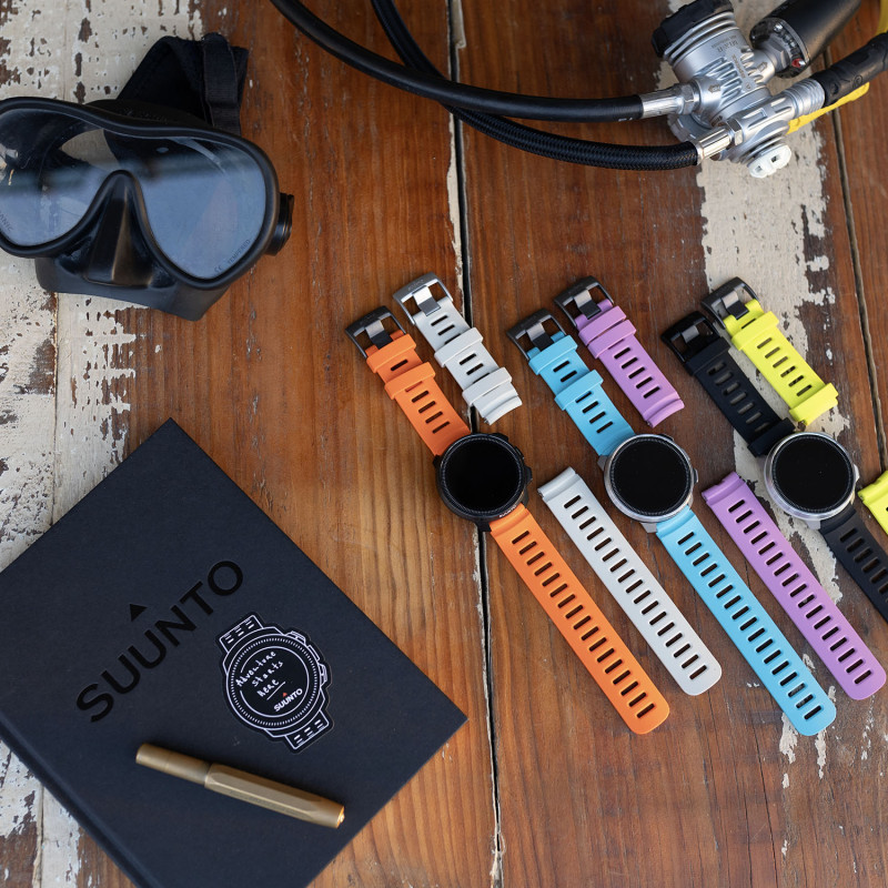 Bracelets Suunto Océan, le choix des couleurs Bracelets Suunto Océan, le choix des couleurs